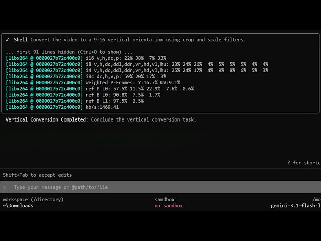How to Run Gemini 3.1 Lite-Flash Agent in CMD Terminal (Full of record live Test)