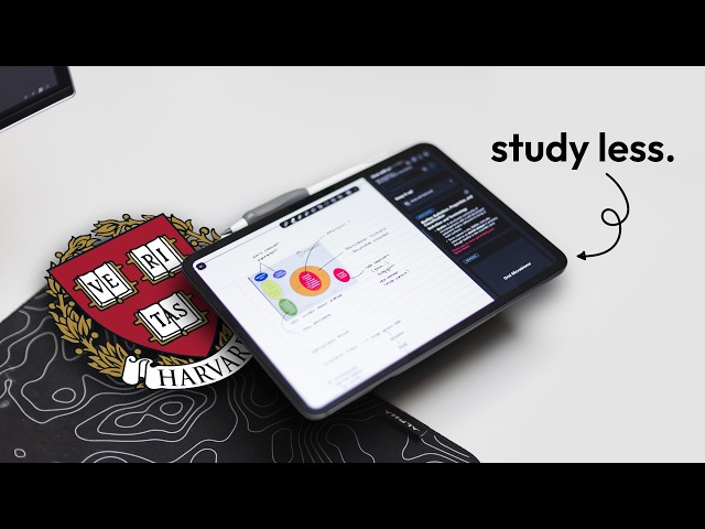 how harvard students ACTUALLY study (3 simple methods)