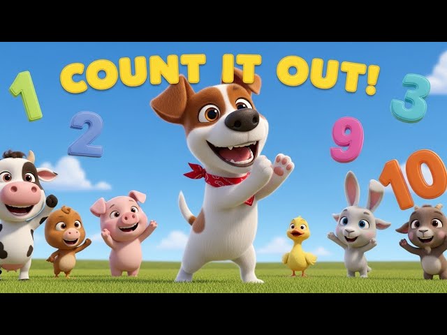 Count It Out – Fun Afrobeat Counting Song for Kids / Animated Learning