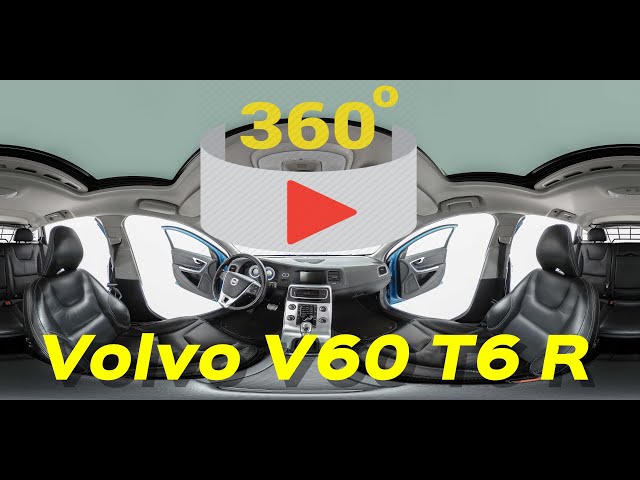 🇸🇪 Volvo V60 T6 R AWD cockpit interior virtual reality 360