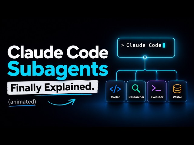 Claude Code Subagents, Finally Explained (animated)