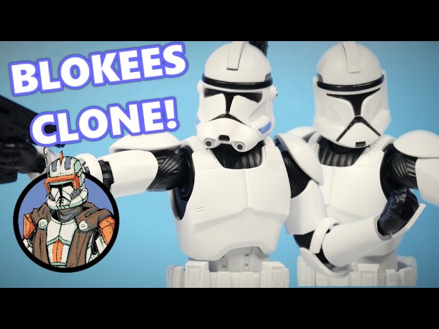 The most anticipated clone figure in YEARS?! Blokees Champion Class Star Wars Clone Trooper