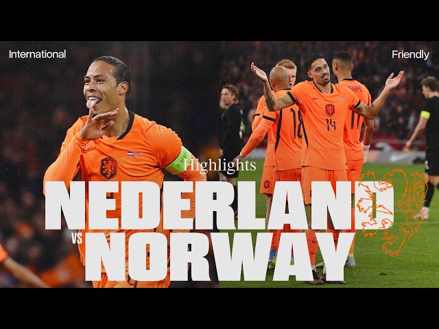 VAN DIJK & REIJNDERS secure the win! 😎 | Highlights Nederland - Norway (Friendly)