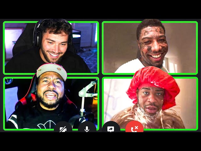Adin Ross Gets CLOWNED by Blueface & Gypsy Crusader! 