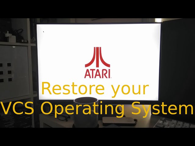 Restoring the Atari VCS operating system to an external drive