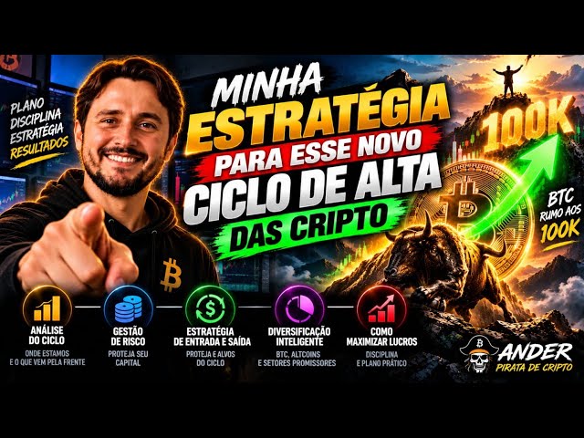 Minha estratégia para esse novo CILCO de alts das CRIPTOMOEDAS 