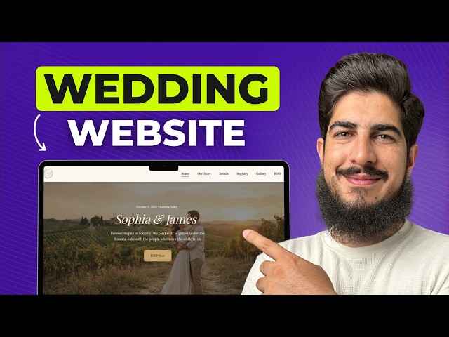 How To Make A Wedding Website 2026 | Create A Wedding Invitation Website