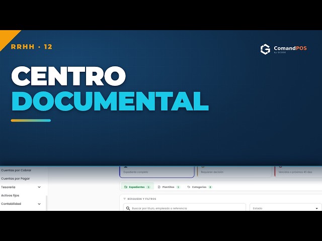 Document Center and Templates | ComandPOS HR DR