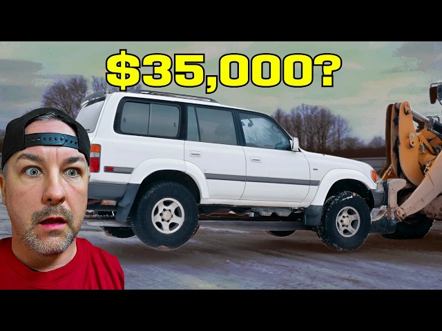 I Bought a Broken $35,000 Land Cruiser at Auction… Let’s Revive It
