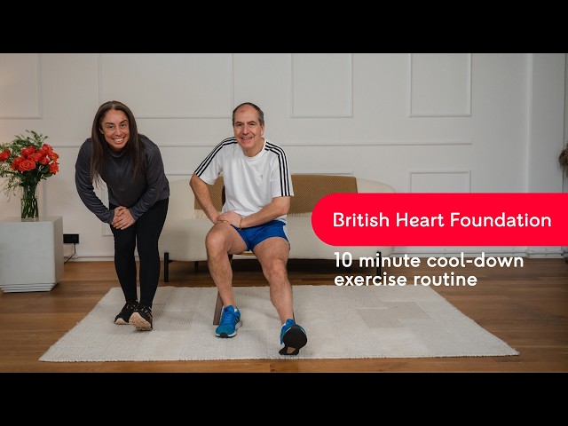 Cool-down exercises and stretches after workout: 10-minute routine
