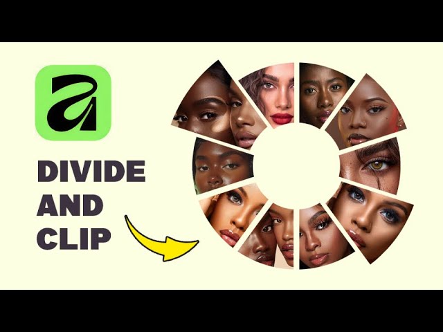 How to Divide A Circle and Clip Images In Affinity by Canva | Step by Step tutorial