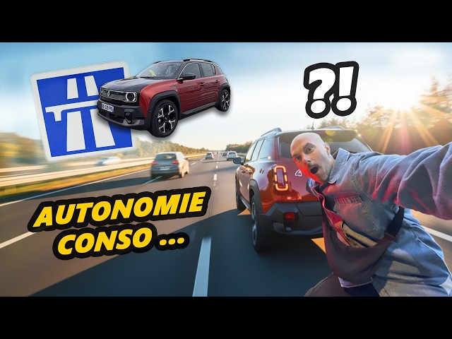 Can you go on holiday in an electric R4? The Autonomy and Consumption Test on the motorway