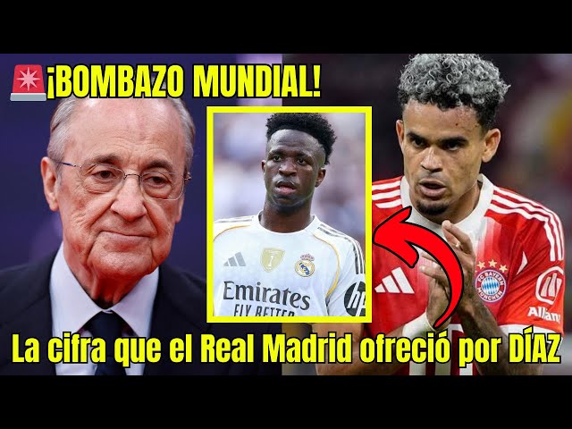 🚨 ATTENTION! The amount Real Madrid offered for Luis Díaz is considered "OUTRAGEOUS"