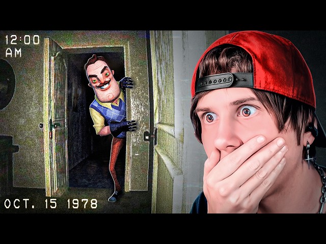 Hello Neighbor but it's ANALOG HORROR