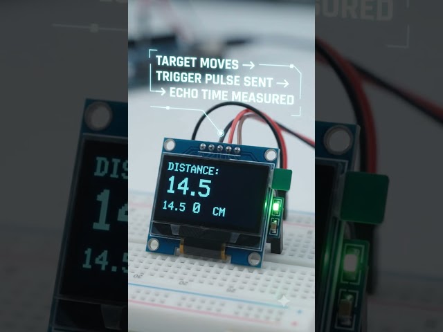 Ultrasonic Distance Measurement with Arduino | HC-SR04 Rangefinder | ROBOVATIVE