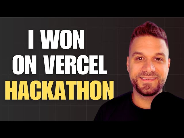 I WON MY FIRST HACKATHON! 🏆