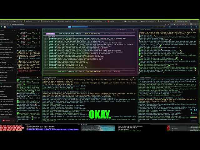 Moon Dev's code broke reality.