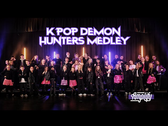 K-Pop Demon Hunters Medley (Netflix) | Amplify Choirs (Official Music Video)