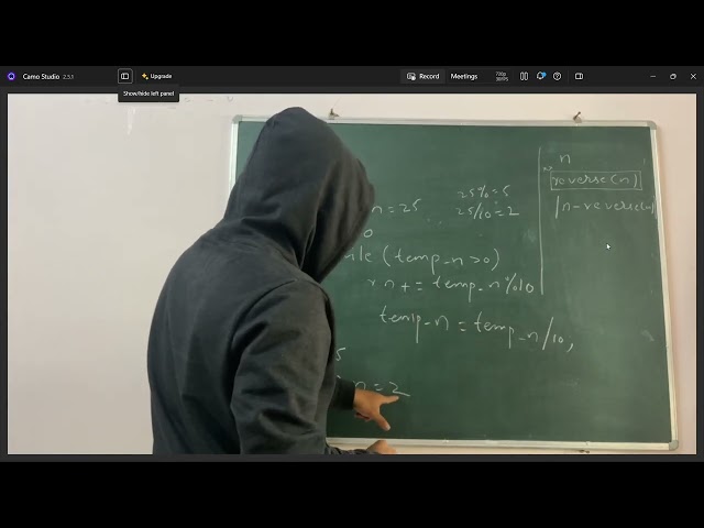 3783. Mirror Distance of an Integer | Leetcode Weekly Contest 481 | Reverse Integer | Pseudo Code