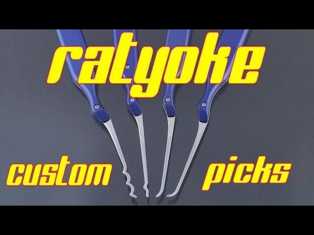 (1167) Review: Ratyoke Custom Lock Picks