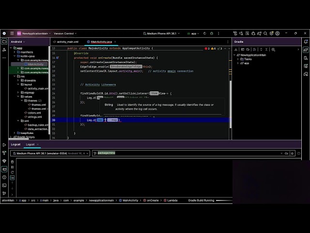 Day 5 of Android Studio |  Android Dev with Me  | Code with me  | let's be a DevWomen
