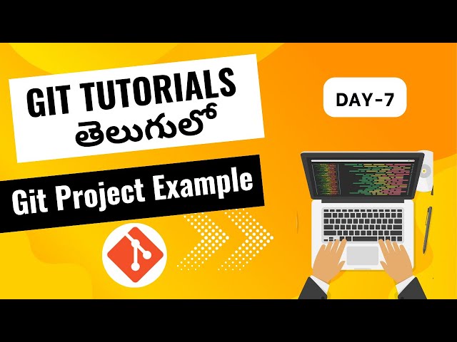 Git project example | create git repository | git commands | Git tutorials in Telugu | git #git