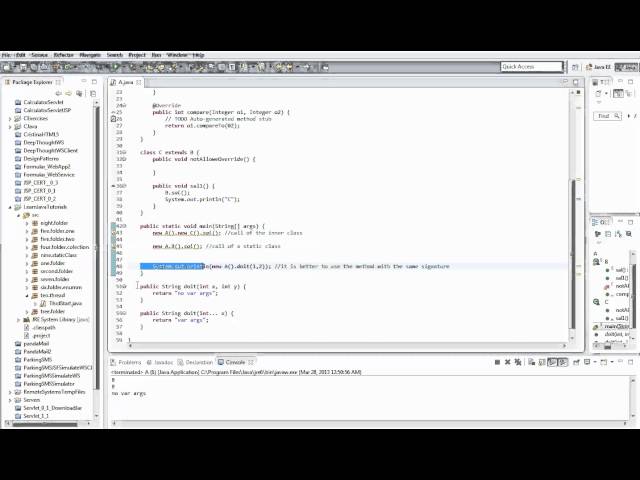 JAVA Tutorial Static Class, Inner Class (PART 9)