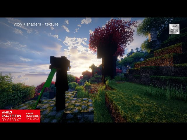 Rx6700xt benchmark with realistic minecraft mods