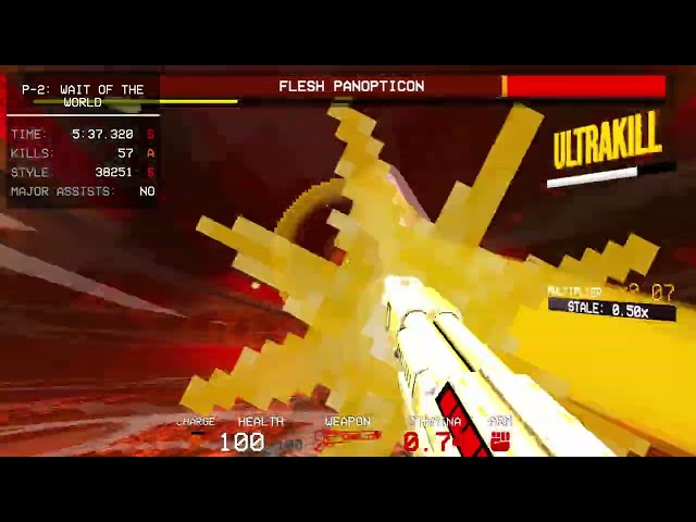 ULTRAKILL | P-2 P% No Damage Worlds 4-th (Patch 12b)