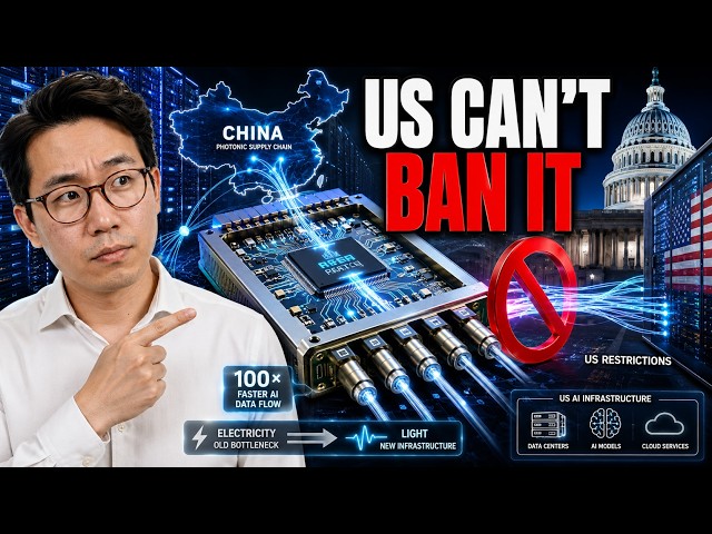 The Photonic Chip the US Can't Ban — China Just Deployed It Inside Its AI Data Centers