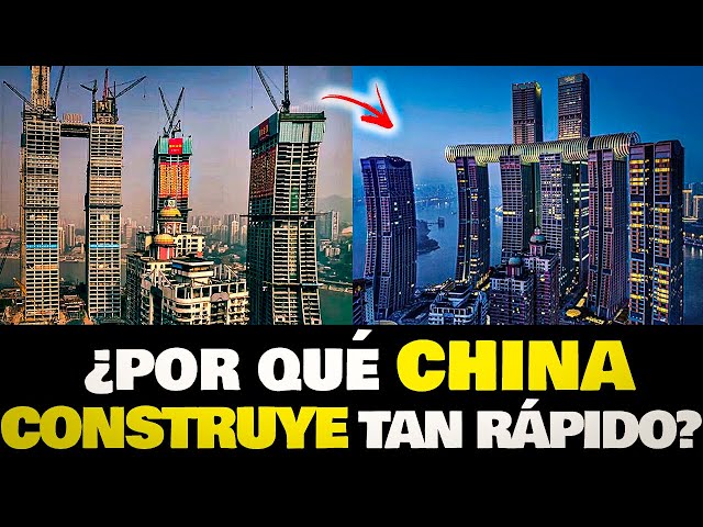 🤔 ¡INCREÍBLE! Descubre cómo China construye TAN RÁPIDO | Récord mundial de velocidad de construcción