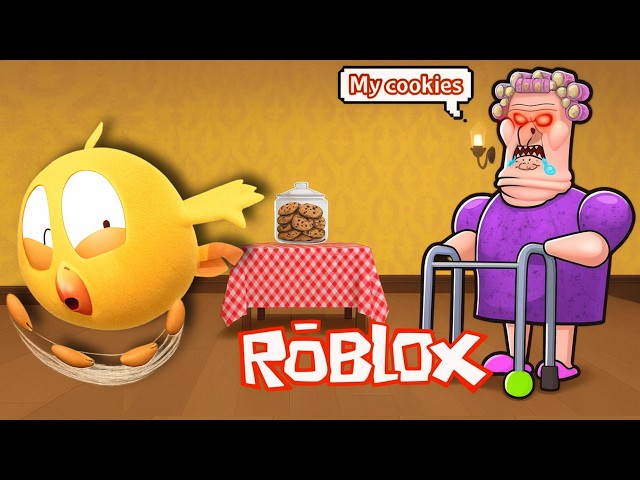 Chicky Plays : EVIL GRANDMA! Roblox  Obby - Where's Chicky? ROBLOX