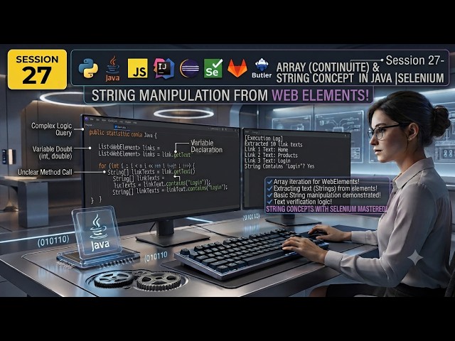 Session 27  Array continue and string concept in