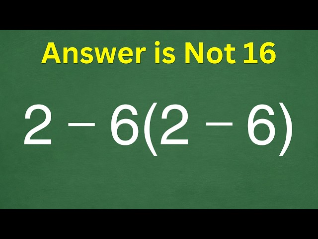 The Answer Is Not What You Think — Most People Are Wrong!