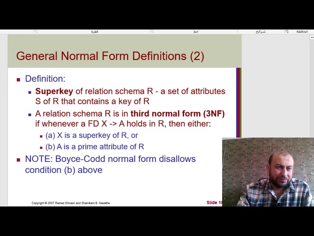 Database Normalization Boyce Codd Normal Form BCNF