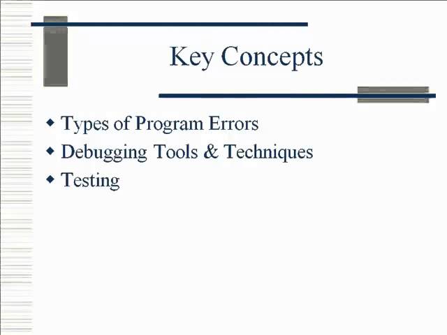 Debugging Techniques Intro
