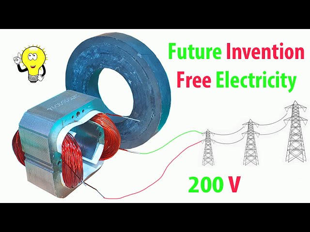 How to make free energy generator 220v, Creative prodigy #78