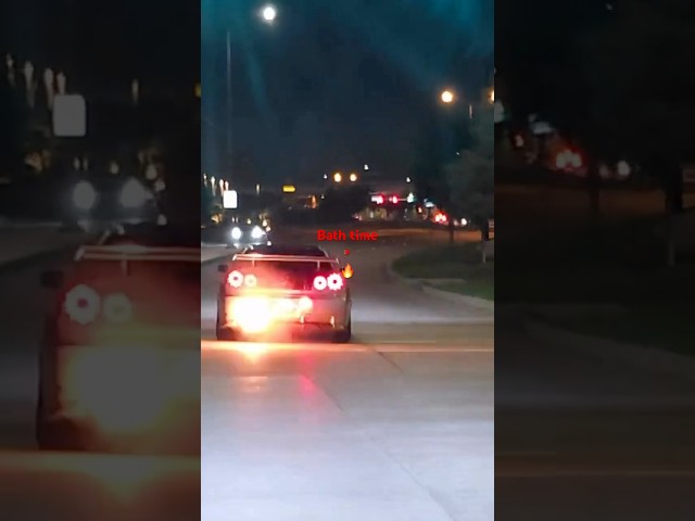 R34 GTR Bath Time🔥 #R34 #SkylineGTR #JDM #tuningskyline #carculture #streetracing #carscene #cartok