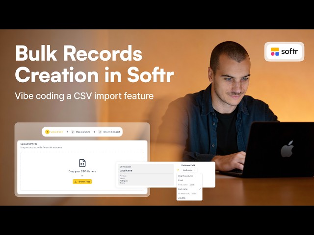 How to Build a Custom CSV Uploader in Softr (Vibe Coding Tutorial)