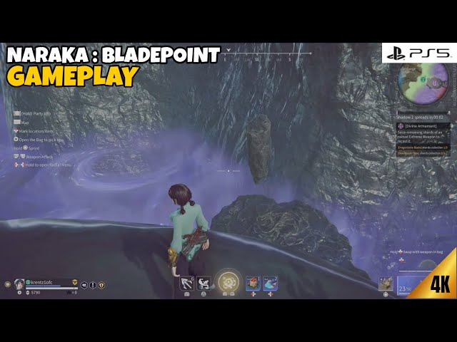 NARAKA: BLADEPOINT NEW UPDATE GAMEPLAY (4K 120fps) | KRENTZ