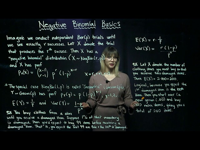 Negative Binomial Basics
