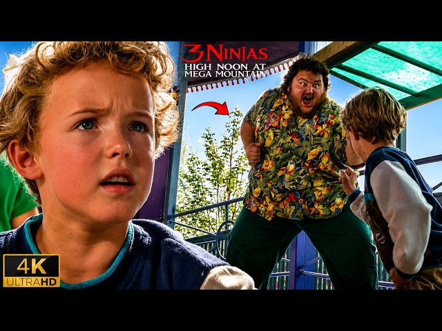 The Villain Picks the Wrong Kids to Mess With | 3 Ninjas: High Noon at Mega Mountain (1998)