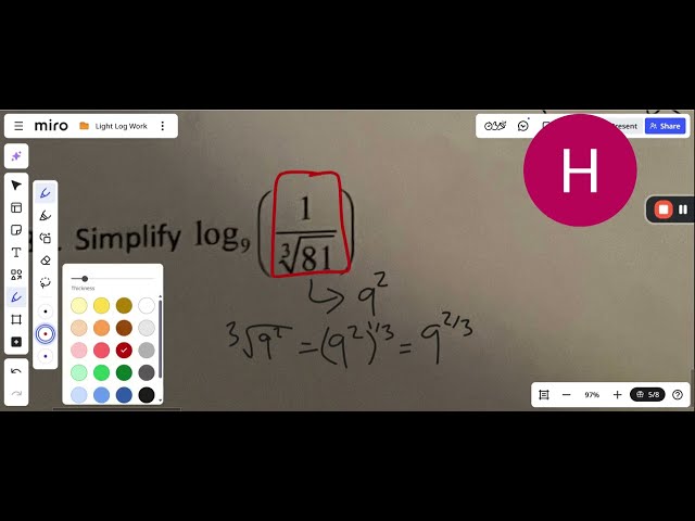 Quick SAT Math: Light Log Work (Properties)