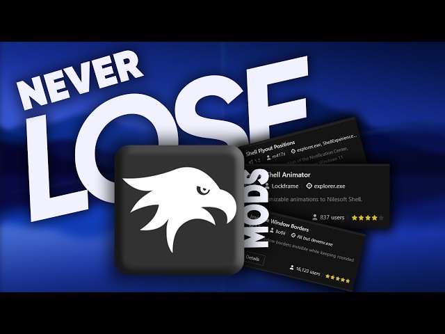 How to Backup & Restore Windhawk Mods in 1-Click!