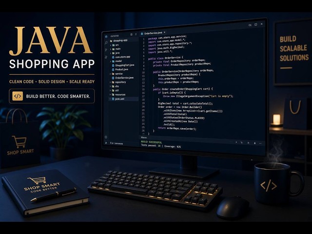 I Coded a Desktop Online Store in Java from Scratch! 🛒💻
