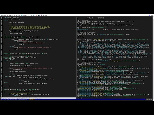 a small linux system for RISC-V(RV64) on QEMU: 4, follow the source code, from u-boot to kernel
