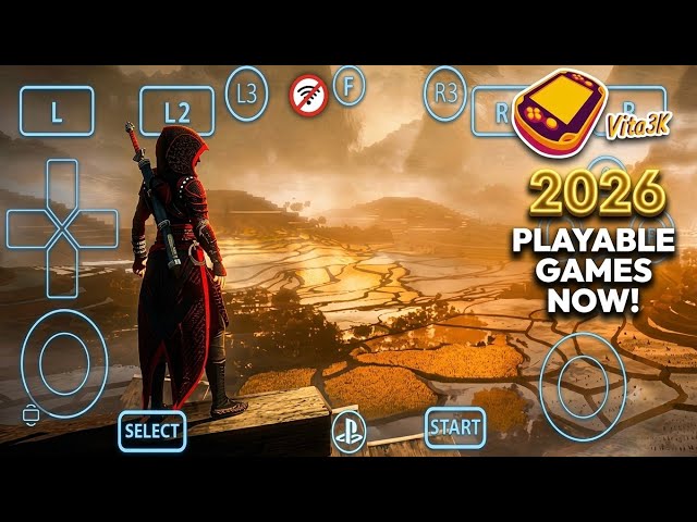 Top 10 Vita3k Games For Android 2026 OFFLINE ||  PS Vita Emulator