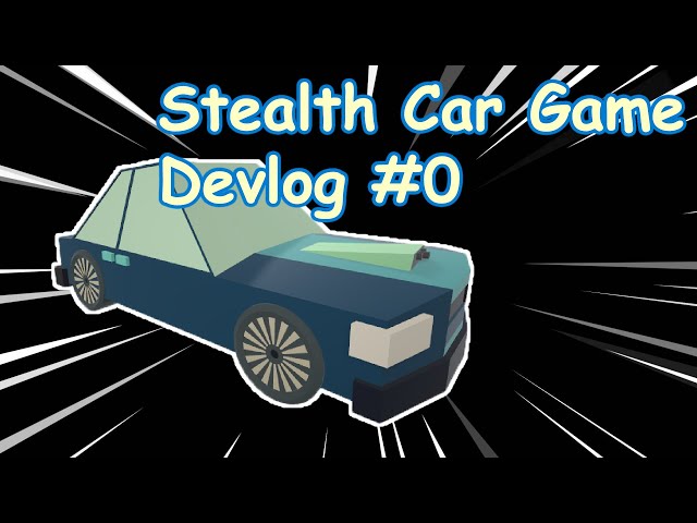 Making Stealth game but with Cars (Devlog #0) Unity