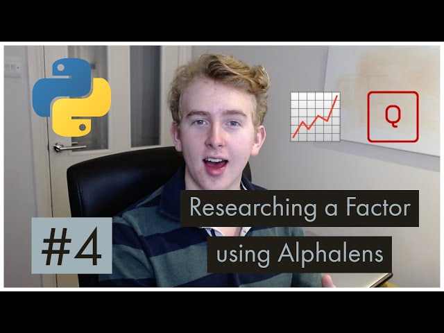 Trading Bot in Python #4 - Researching a Factor using Alphalens