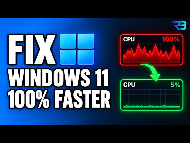 How to Speed Up Windows 11 & Fix Slow PC Performance (2026 Masterclass)
